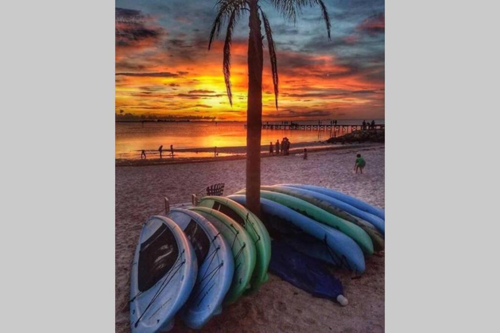 Bay View, Studio206, Beach Steps Away! Pool+Wifi รัสกิน ภายนอก รูปภาพ